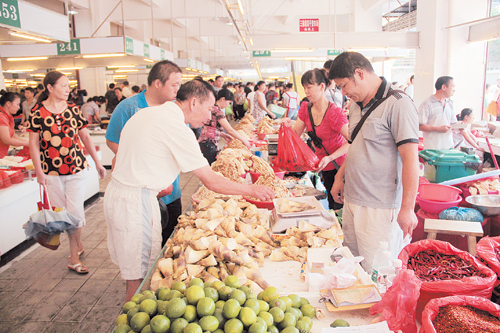 Luojiajing Food Market Opens to Public